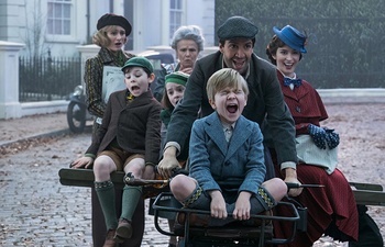 Première bande-annonce en français du film Le retour de Mary Poppins