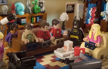 Un brillant mashup entre The Big Bang Theory et The LEGO Batman Movie