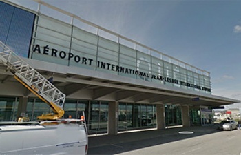 Tournage à l'aéroport Jean-Lesage aujourd'hui et demain