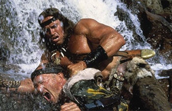 Arnold Schwarzenegger dans The Legend of Conan