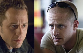 Giovanni Ribisi  et Ben Foster dans Contraband