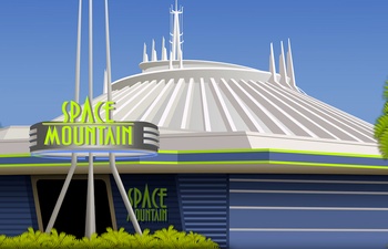 Disney réalise un film basé sur son manège Space Mountain