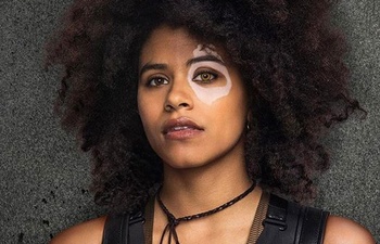 Des premières images de Domino dans Deadpool 2