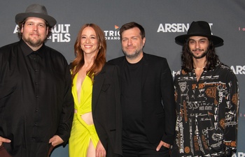 Tapis rouge du film Arsenault & Fils de Rafaël Ouellet