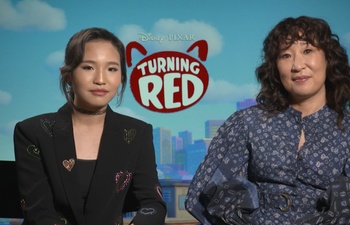 Vidéo : Entrevue avec les actrices Rosalie Chiang et Sandra Oh pour Turning Red