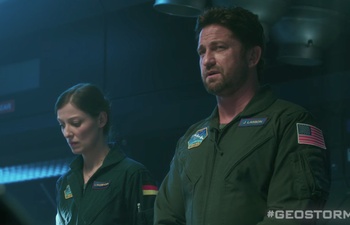 Une bande-annonce surréaliste pour le film Geostorm avec Gerard Butler