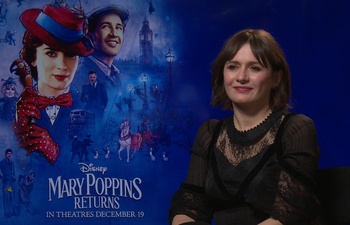 Entrevue vidéo : L'actrice Emily Mortimer nous parle du film Le retour de Mary Poppins