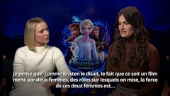 Entrevue avec Kristen Bell et Idina Menzel