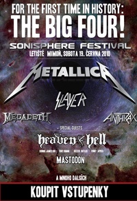 The Big Four: Metallica, Slayer, Megadeth, Anthrax