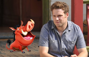 Hakuna matata! Seth Rogen incarnera Pumbaa dans la nouvelle version du Roi Lion