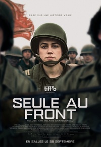 Seule au front